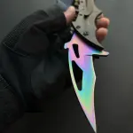 Batman Dual Blade Knife | Tactical Double Edge Bat-Style Knife