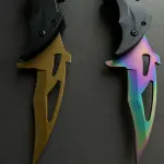 Batman Dual Blade Knife | Tactical Double Edge Bat-Style Knife