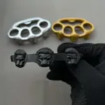 Brass Knuckles Lion Punch