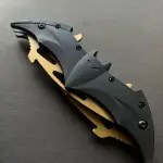 Batman Dual Blade Knife | Tactical Double Edge Bat-Style Knife