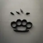 Knuckle Duster Black Armor
