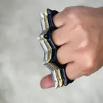 Brass Knuckles Spikes Punch