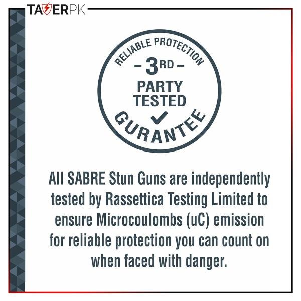 Taser TS-2000-36 Billion Mini Stun Gun – Rechargeable with LED Flashlight